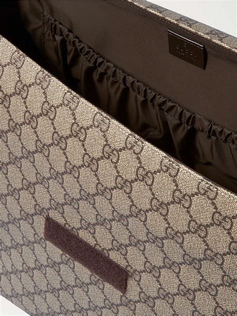 gucci ophidia printed coated-canvas diaper bag